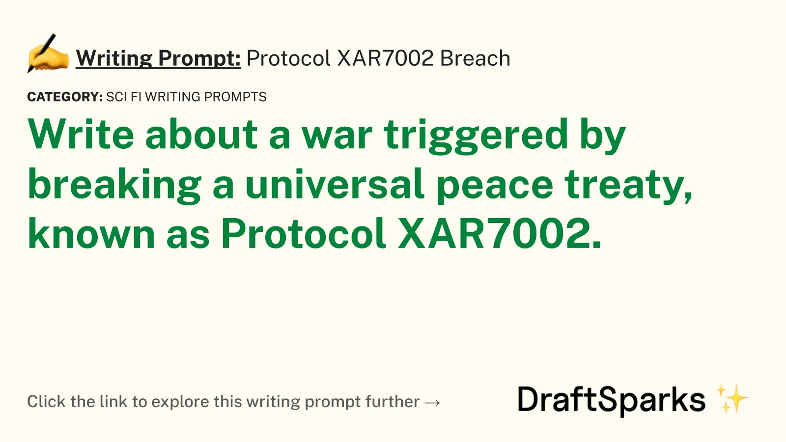 Protocol XAR7002 Breach