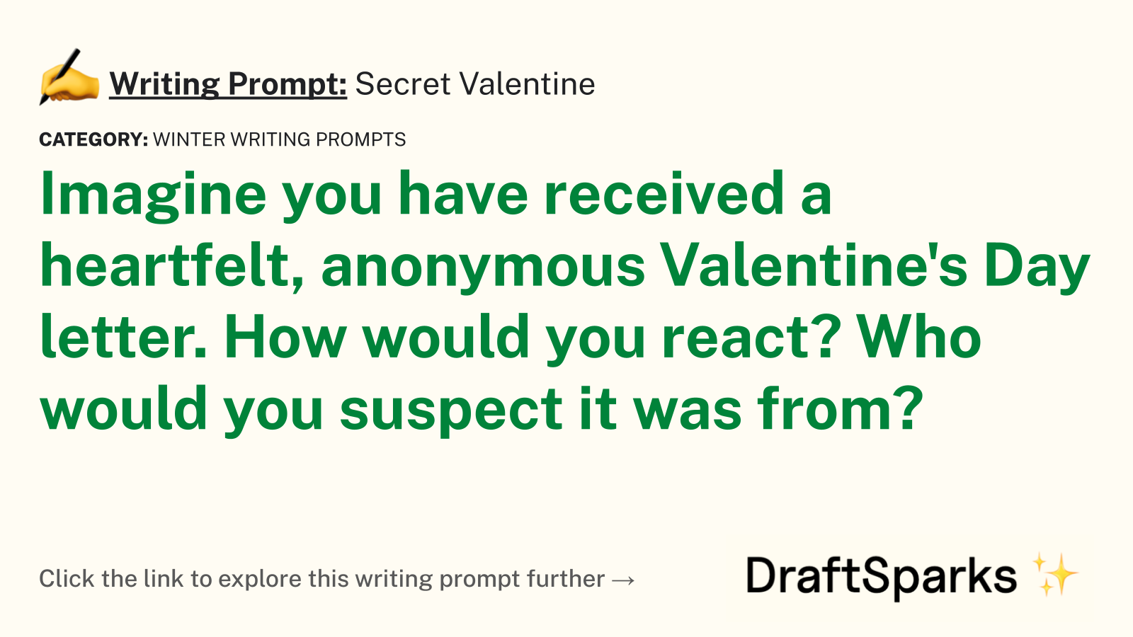 Secret Valentine