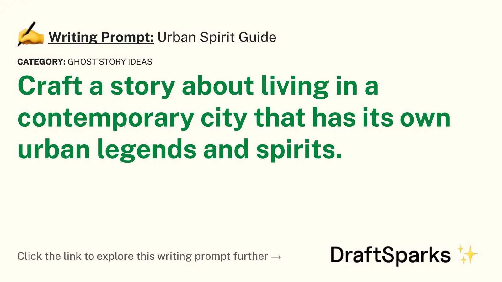 Urban Spirit Guide