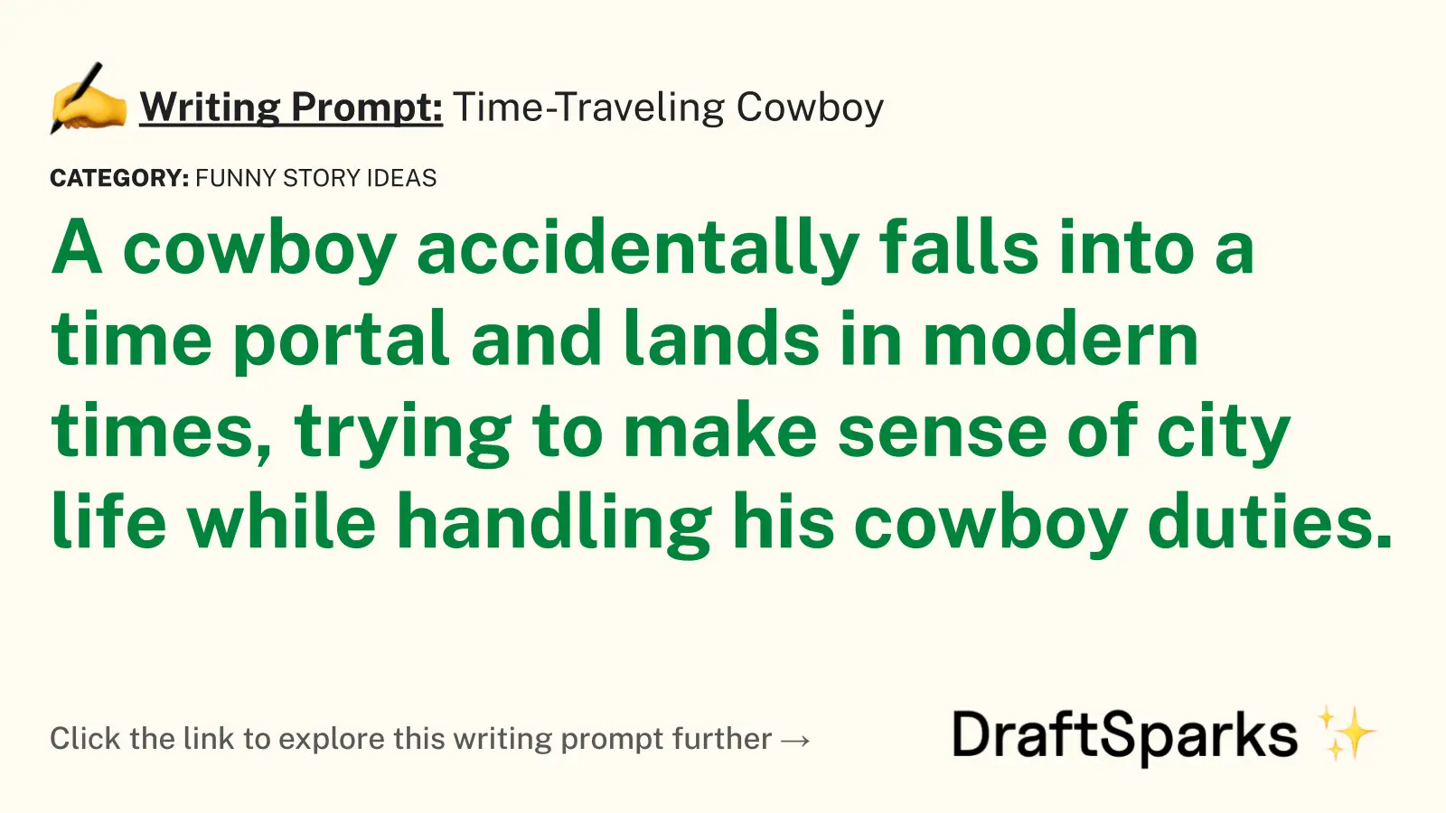 Time-Traveling Cowboy