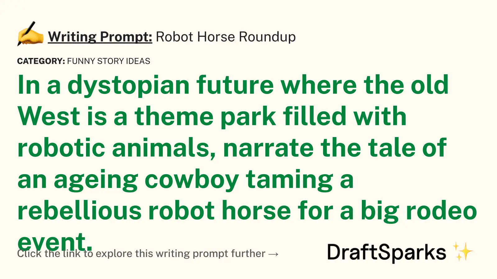 Robot Horse Roundup
