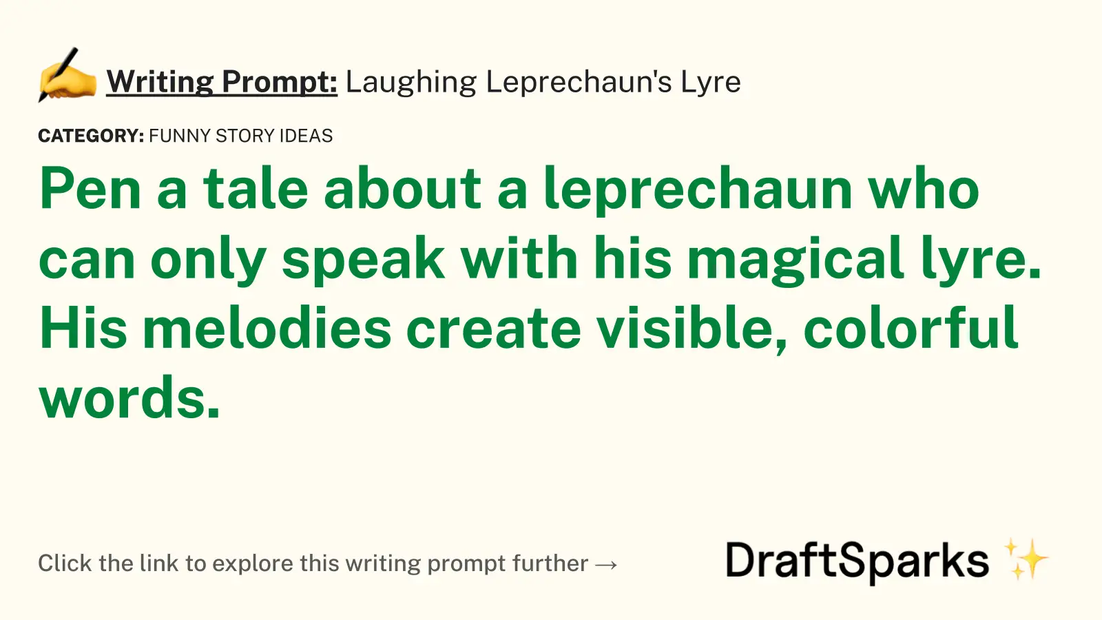 Laughing Leprechaun’s Lyre