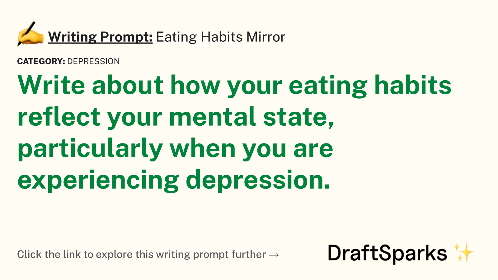 Eating Habits Mirror