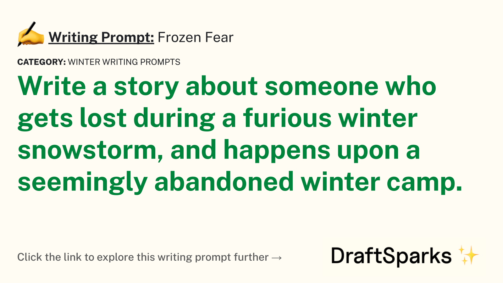 Frozen Fear