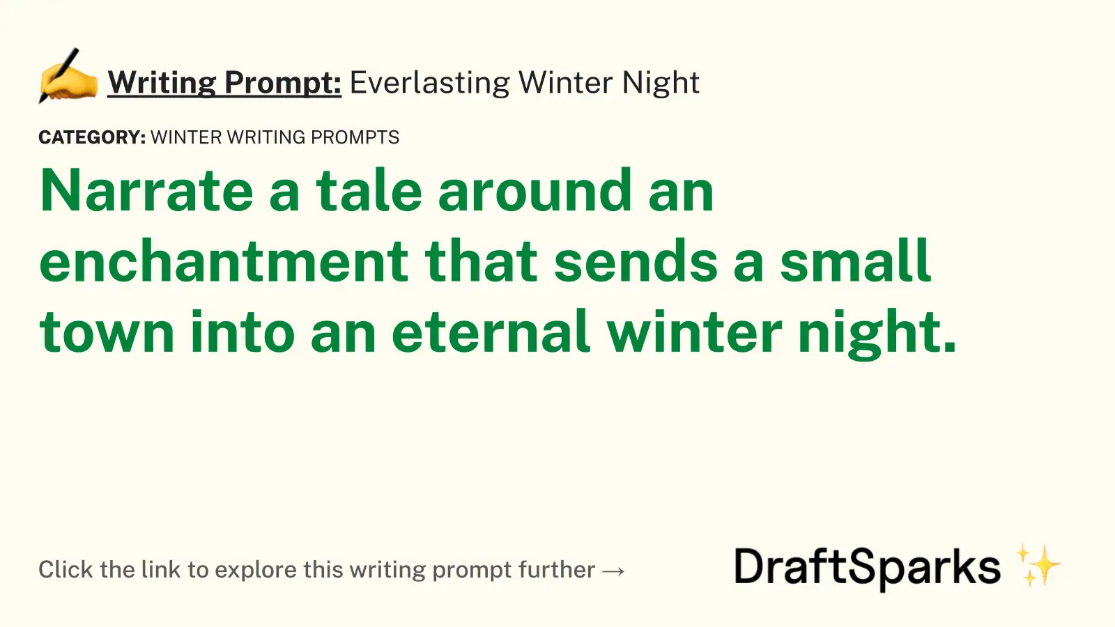 Everlasting Winter Night