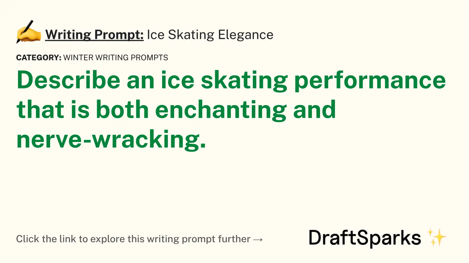 Ice Skating Elegance