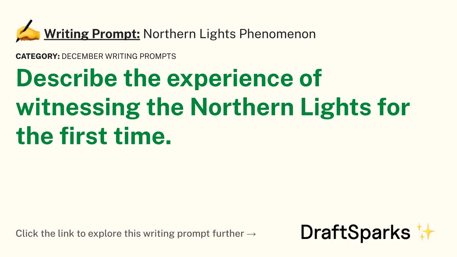 Northern Lights Phenomenon