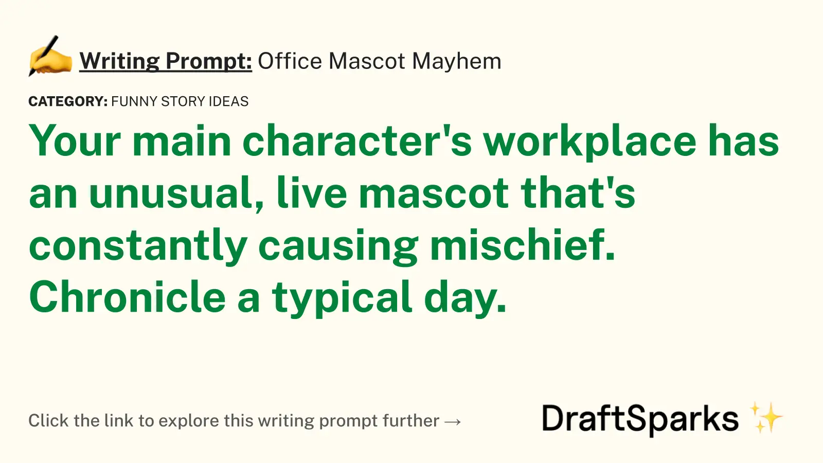 Office Mascot Mayhem