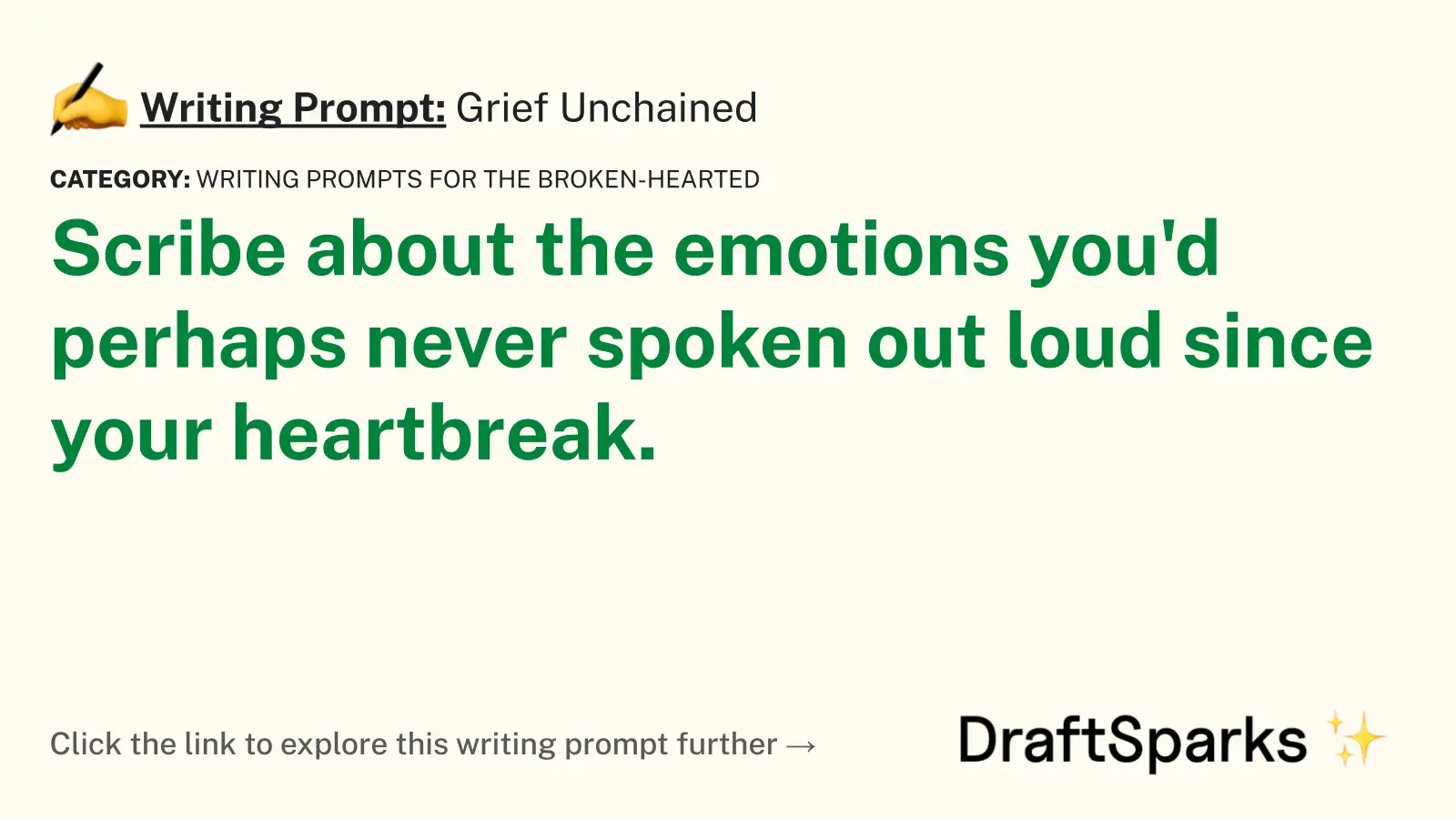 Grief Unchained