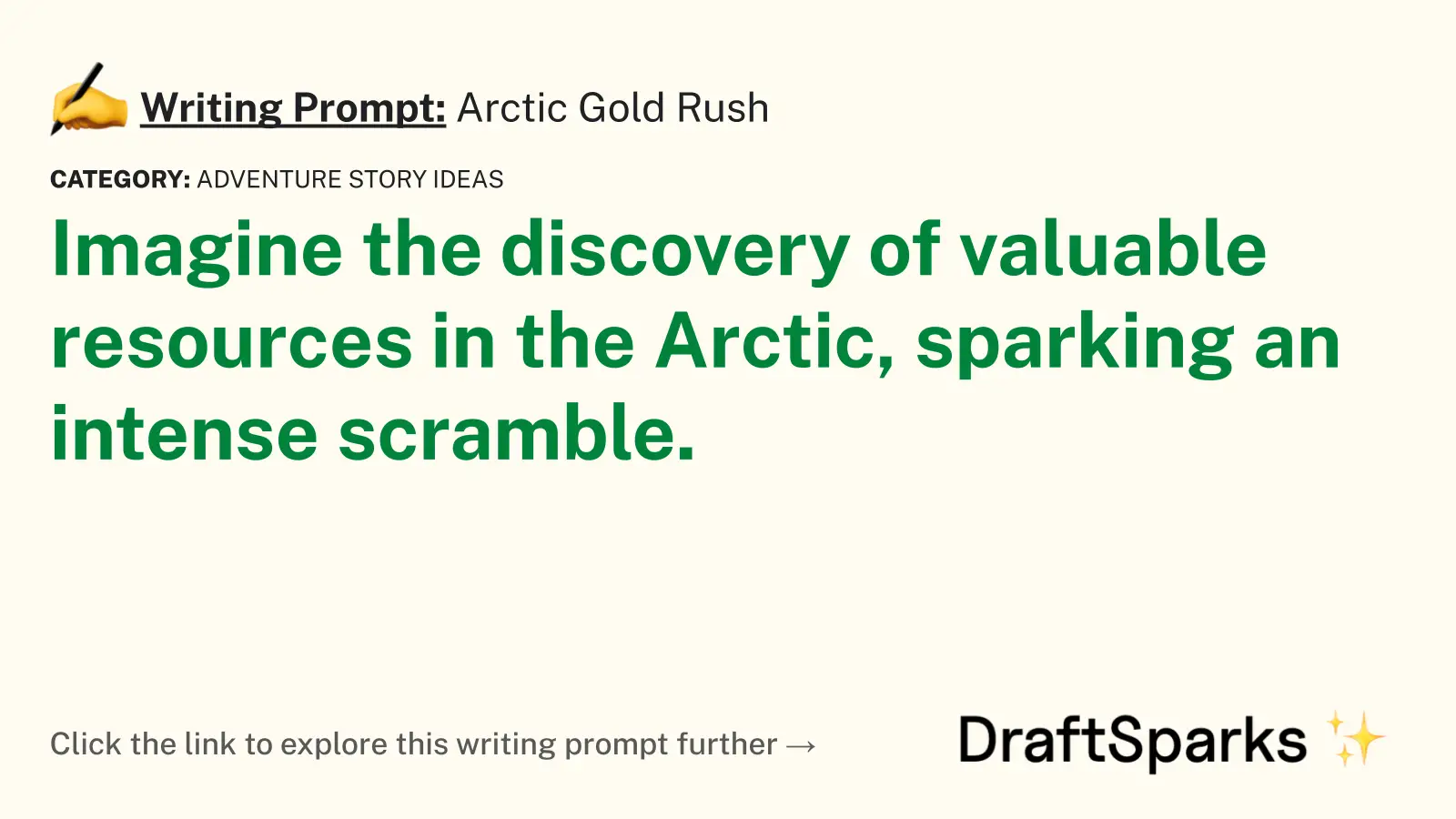 Arctic Gold Rush
