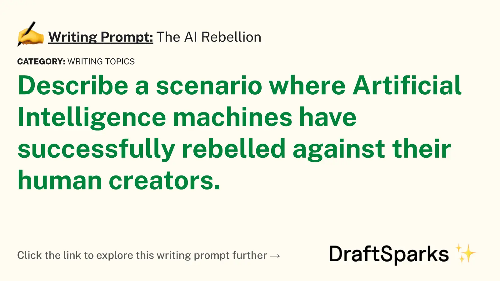 The AI Rebellion