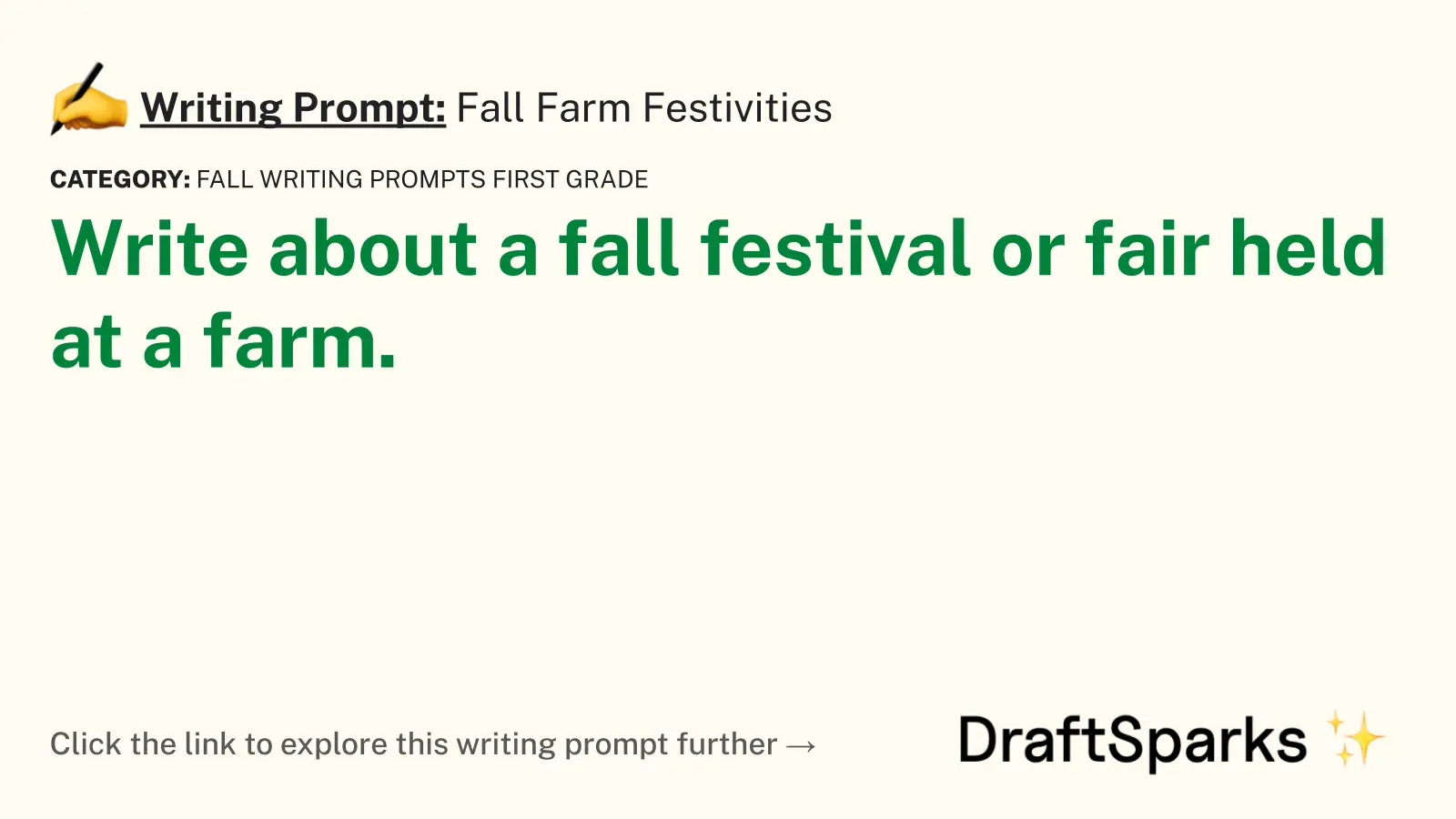 Fall Farm Festivities