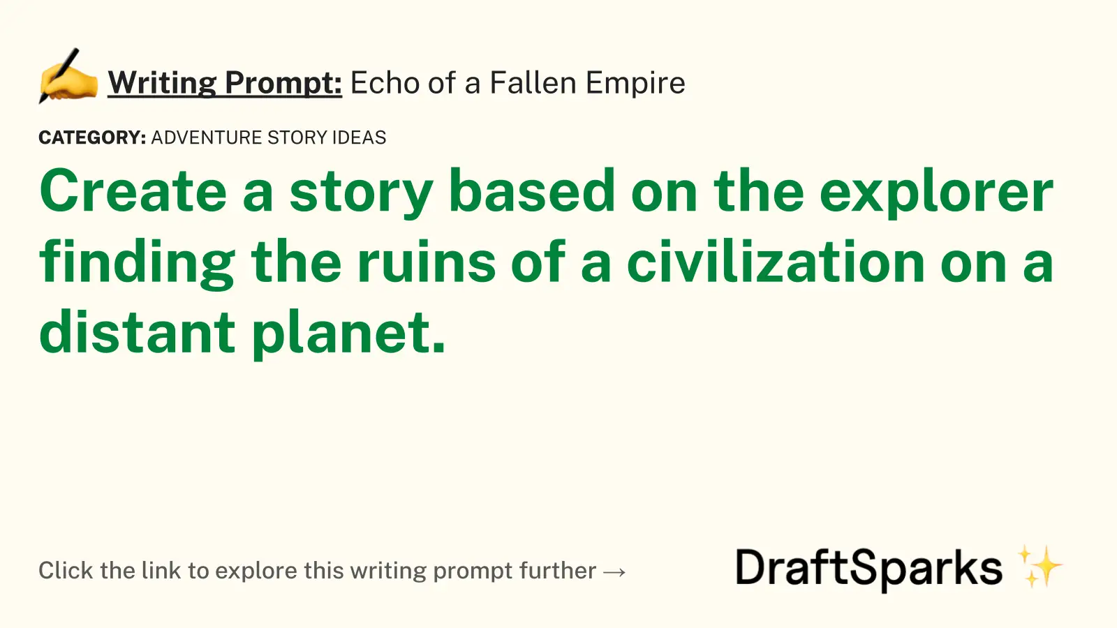Echo of a Fallen Empire