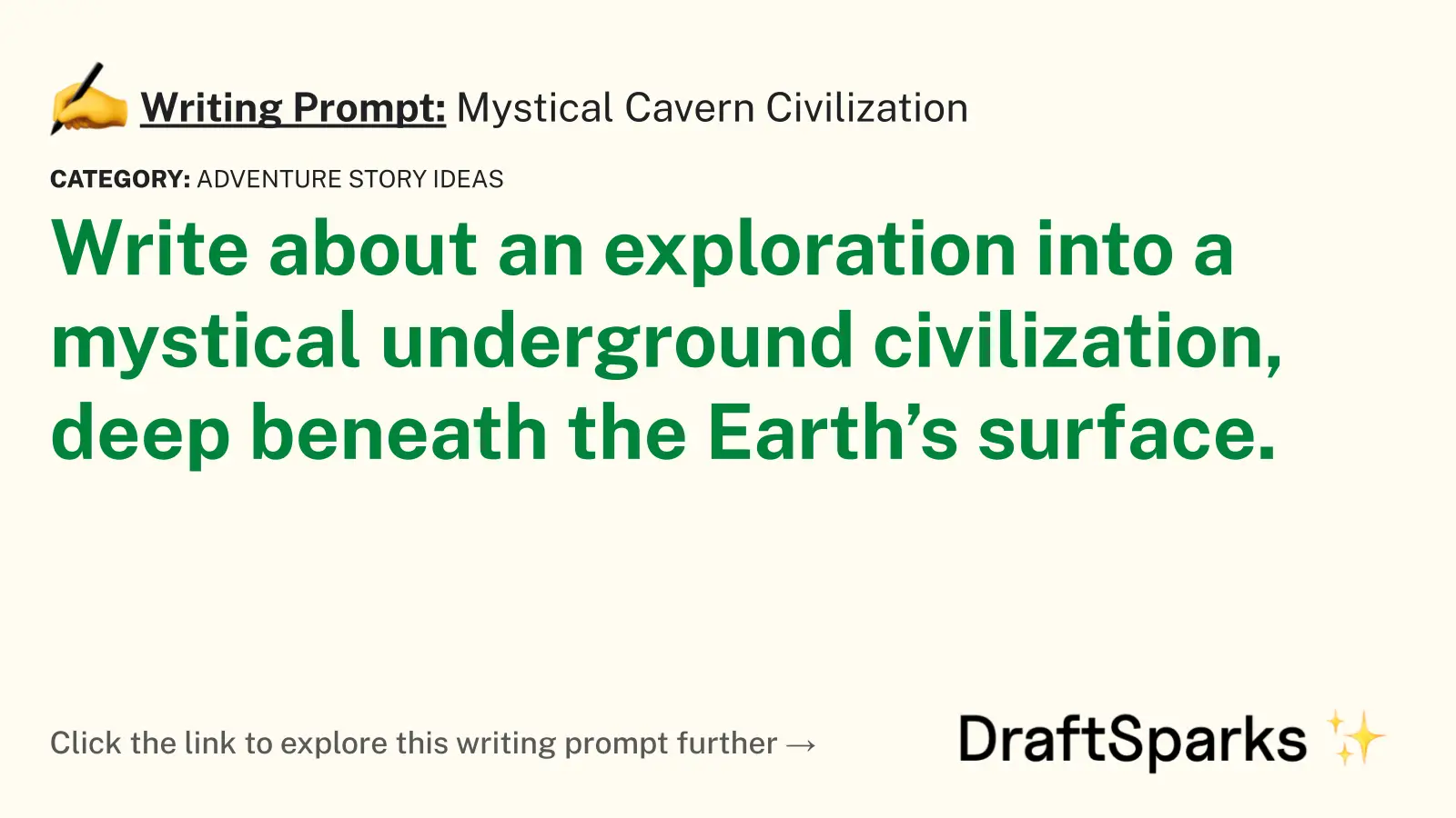 Mystical Cavern Civilization