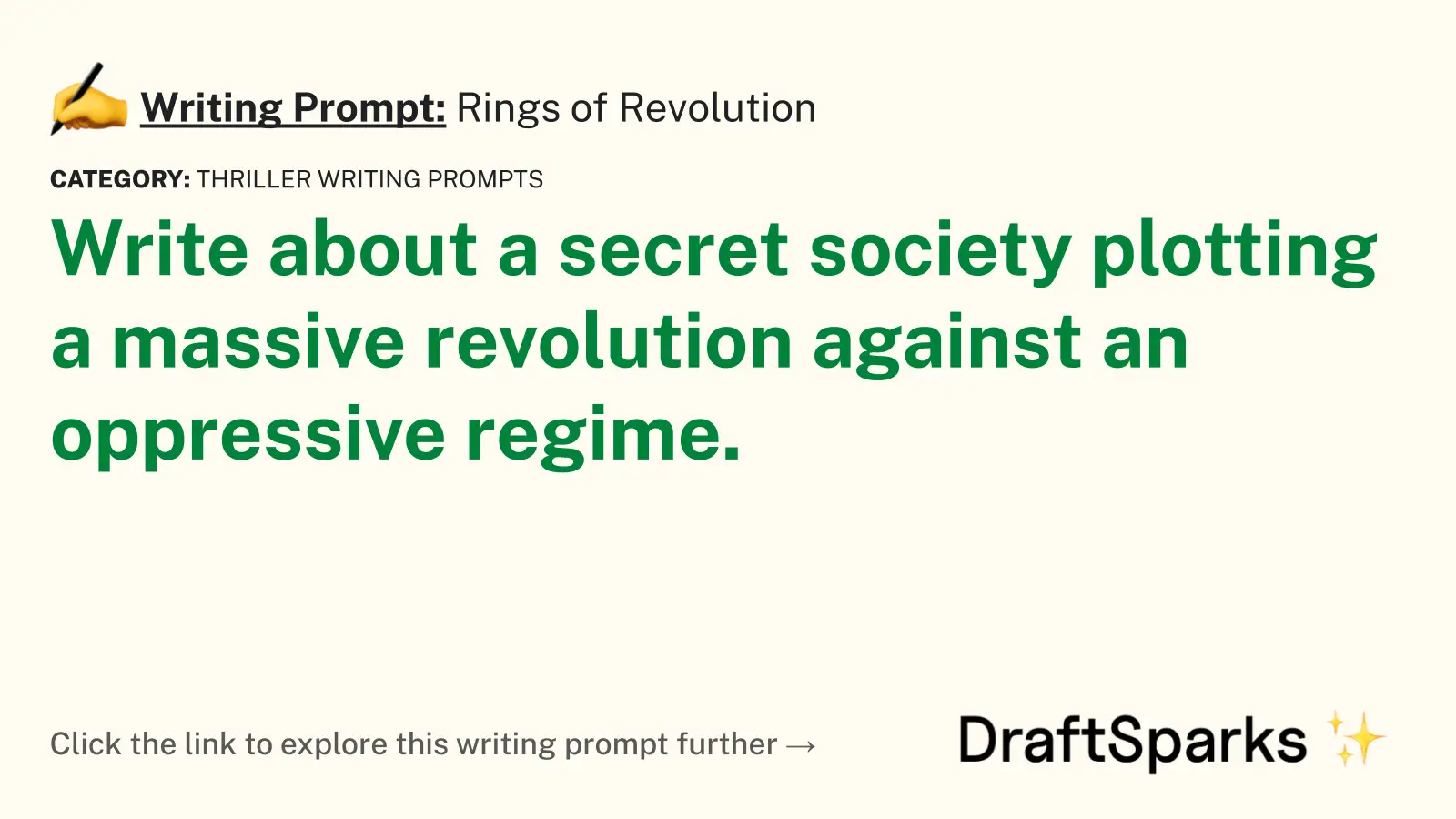Rings of Revolution