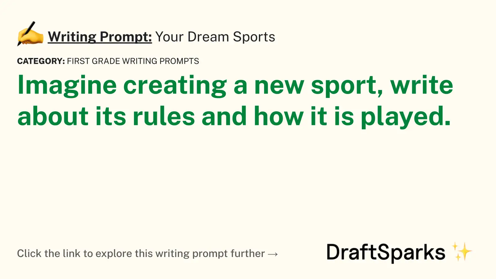 Your Dream Sports
