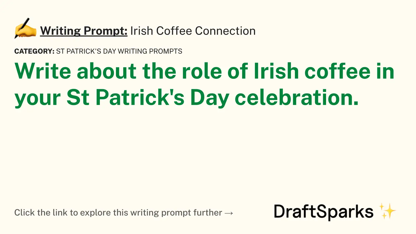 Irish Coffee Connection