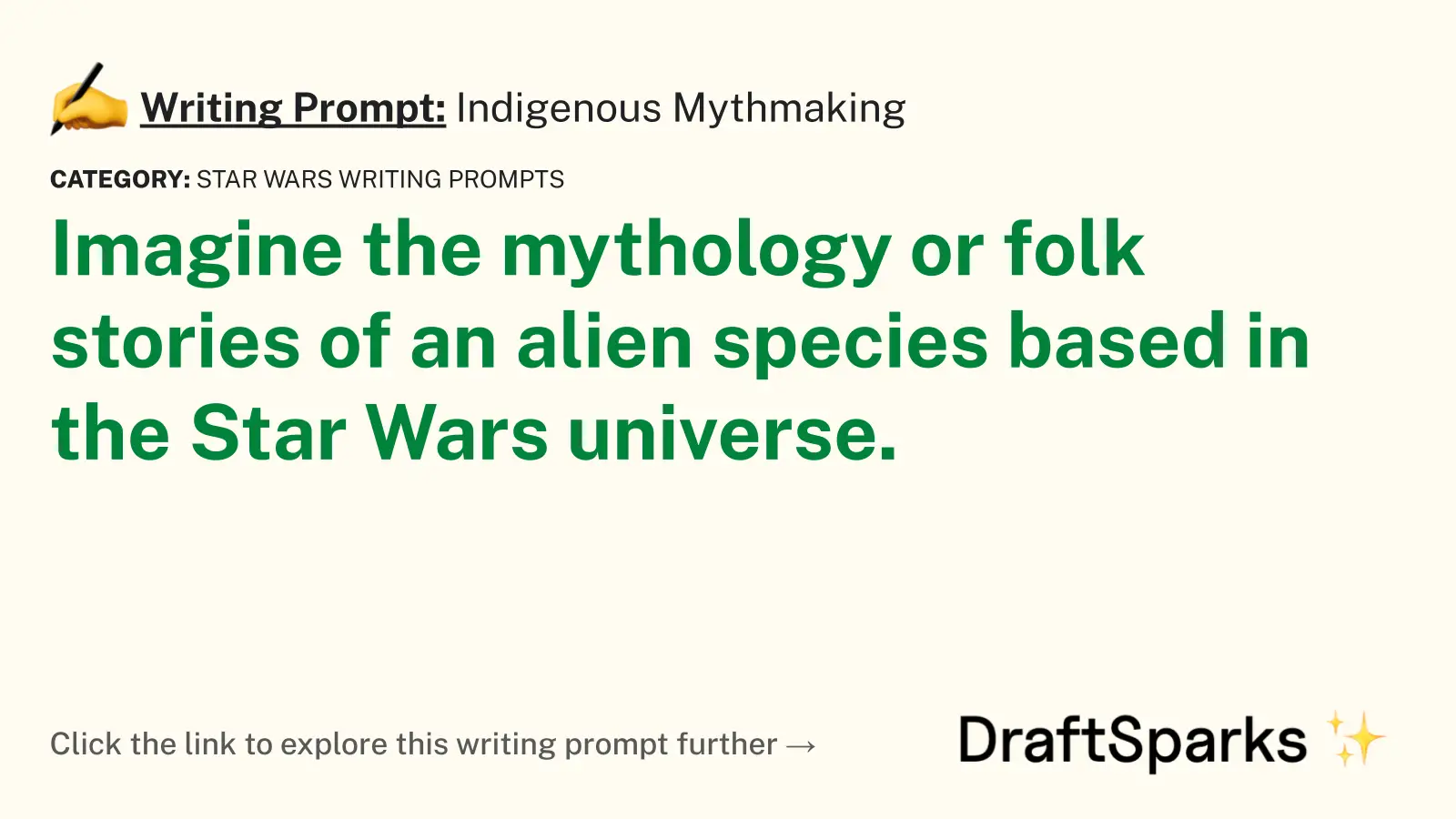Indigenous Mythmaking