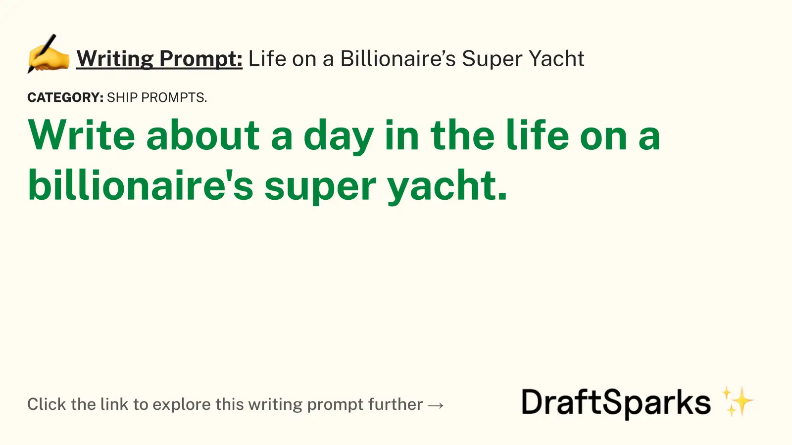 Life on a Billionaire’s Super Yacht