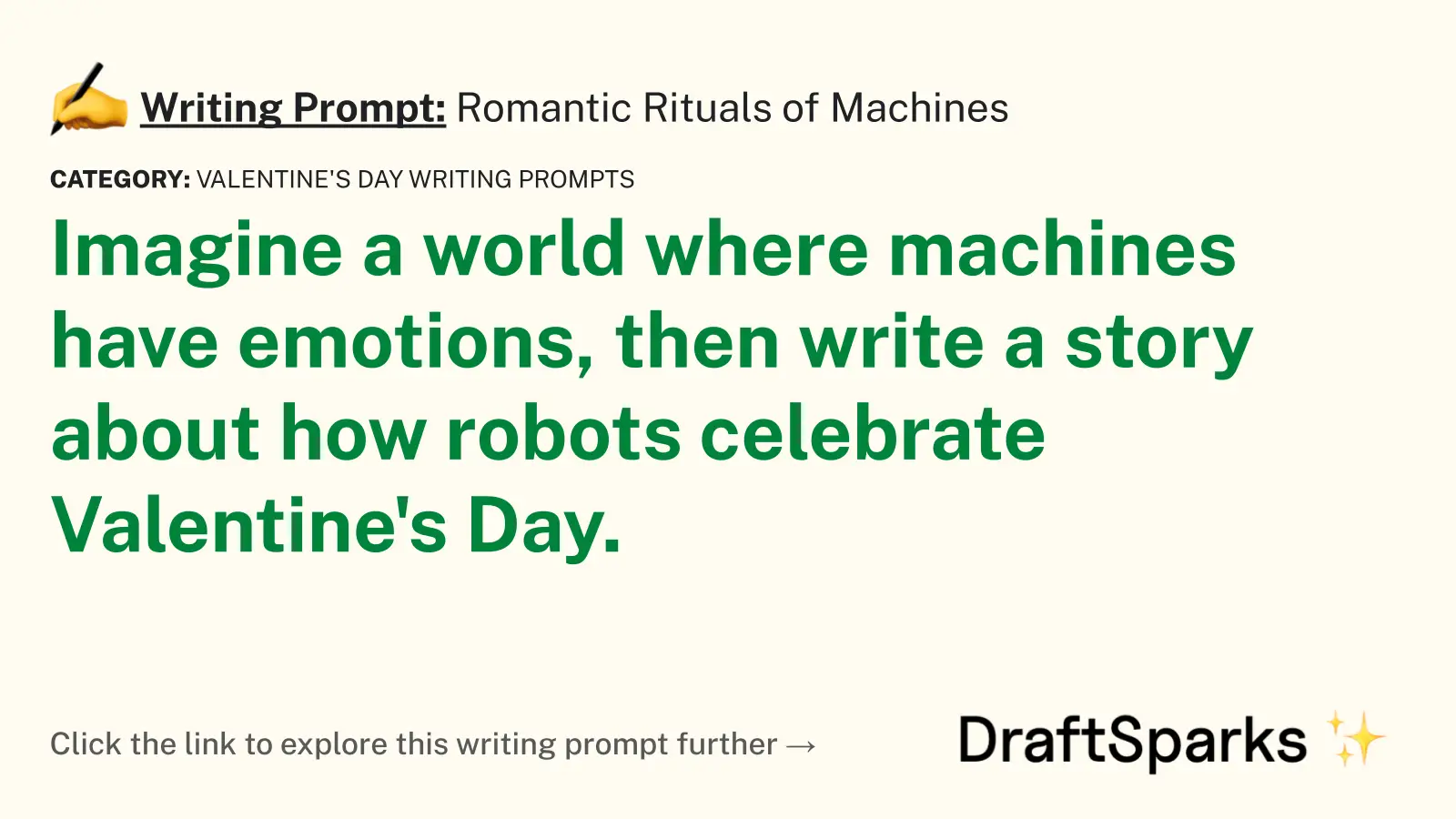 Romantic Rituals of Machines