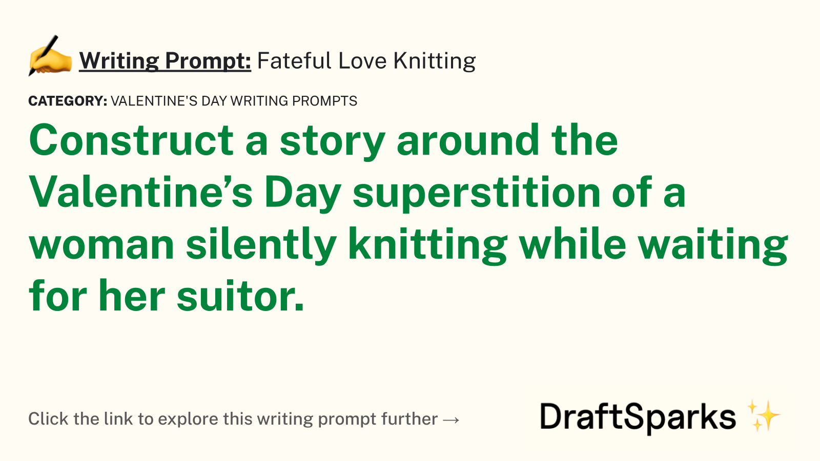 Fateful Love Knitting
