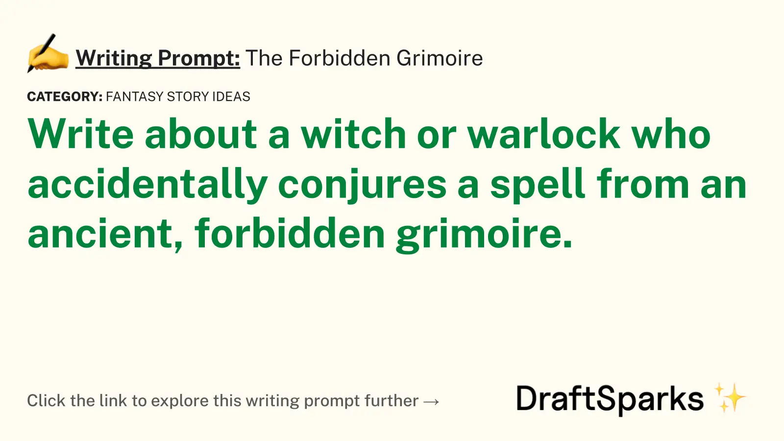 The Forbidden Grimoire