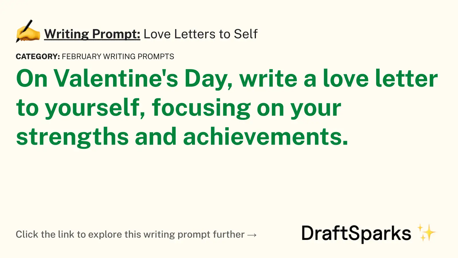 Love Letters to Self