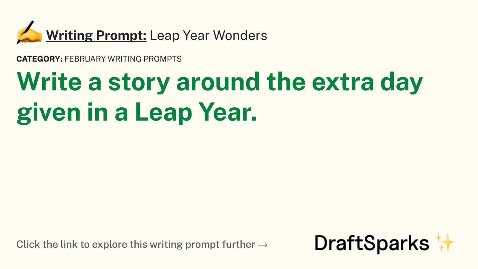 Leap Year Wonders