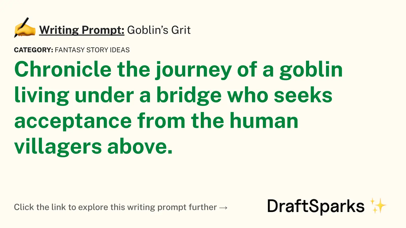 Goblin’s Grit