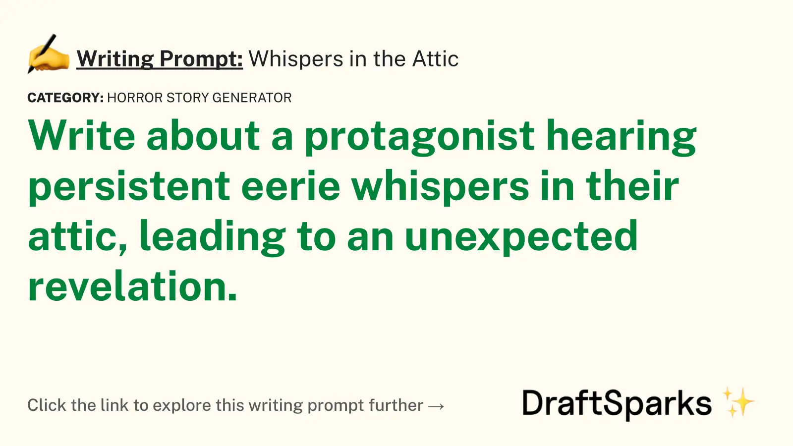 Whispers in the Attic