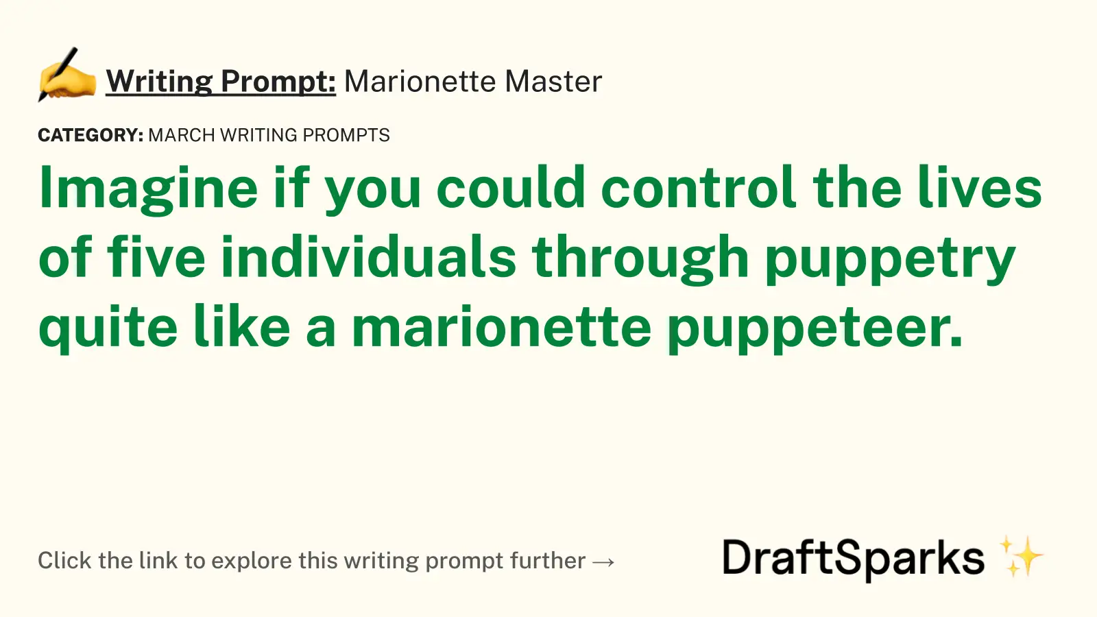 Marionette Master