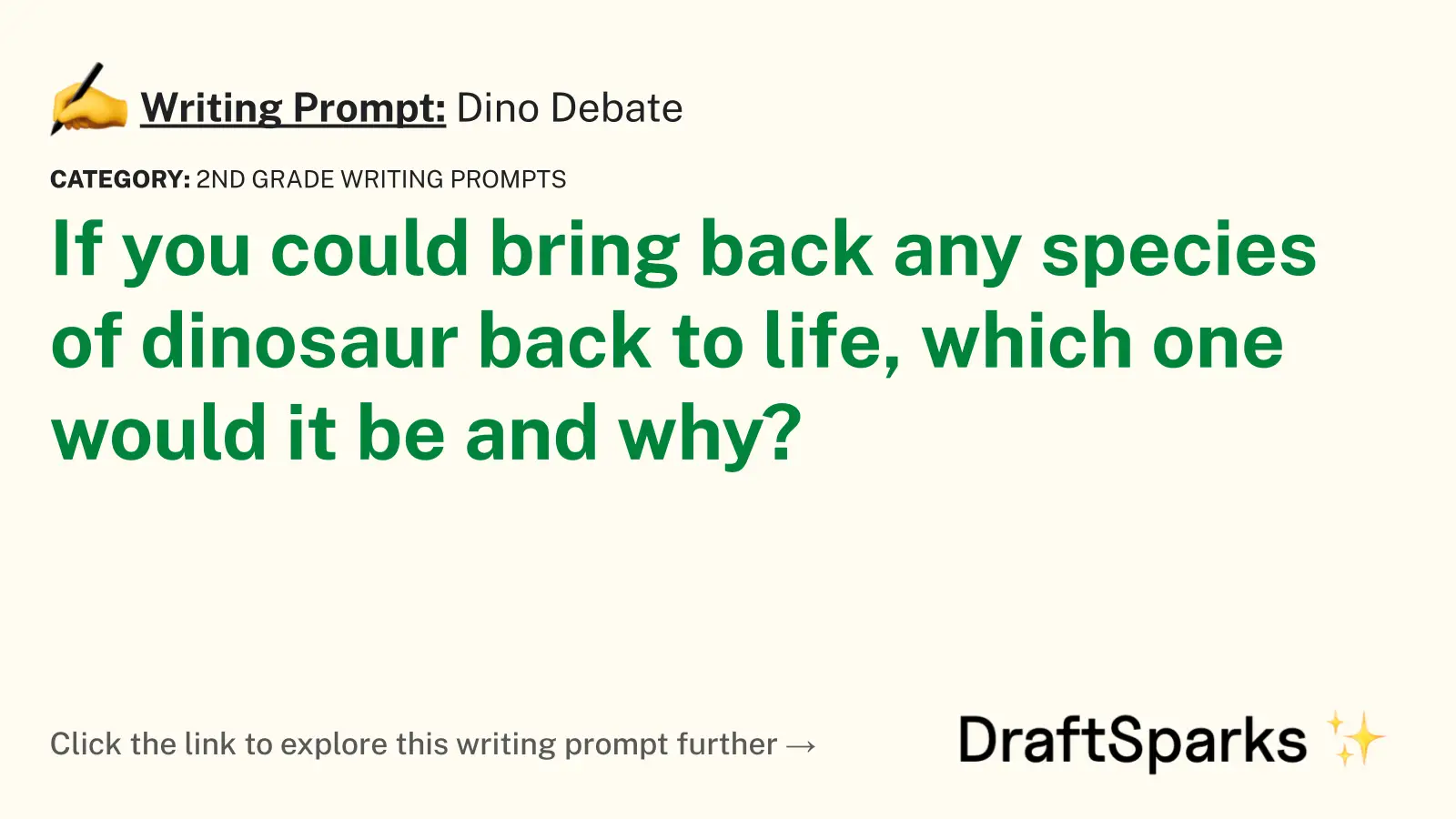Dino Debate