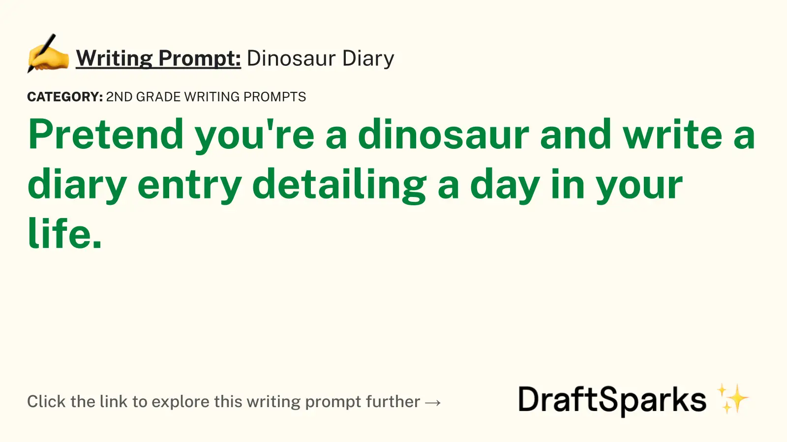 Dinosaur Diary