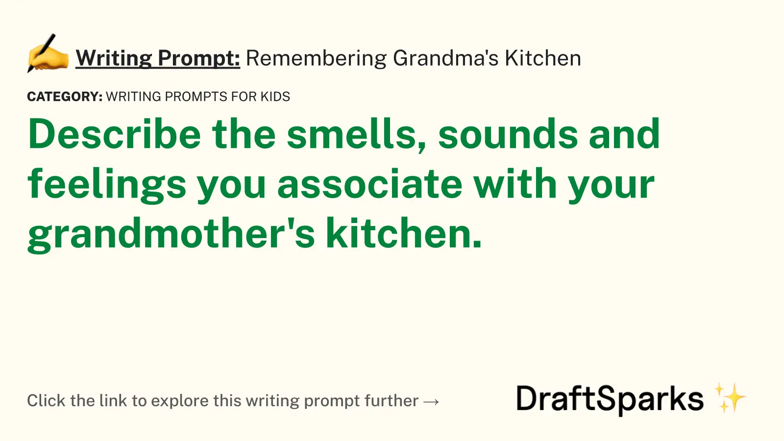 Remembering Grandma’s Kitchen