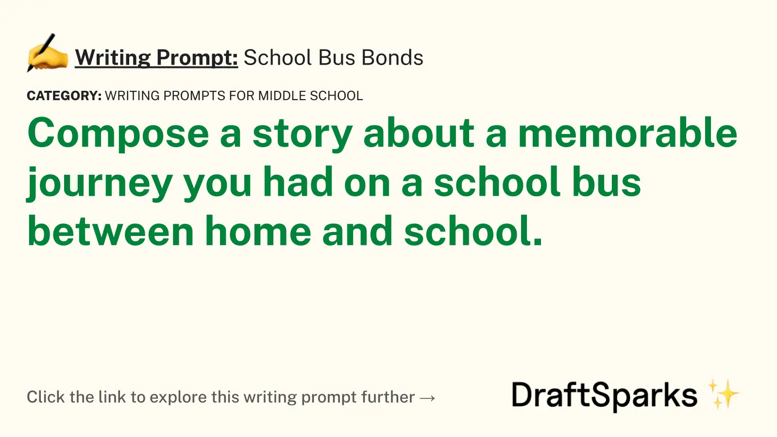 School Bus Bonds