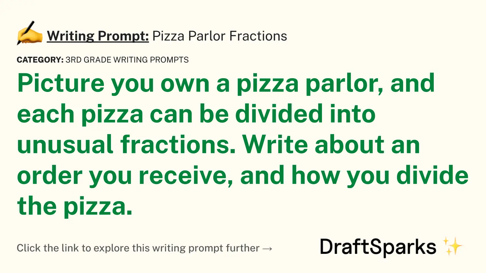 Pizza Parlor Fractions