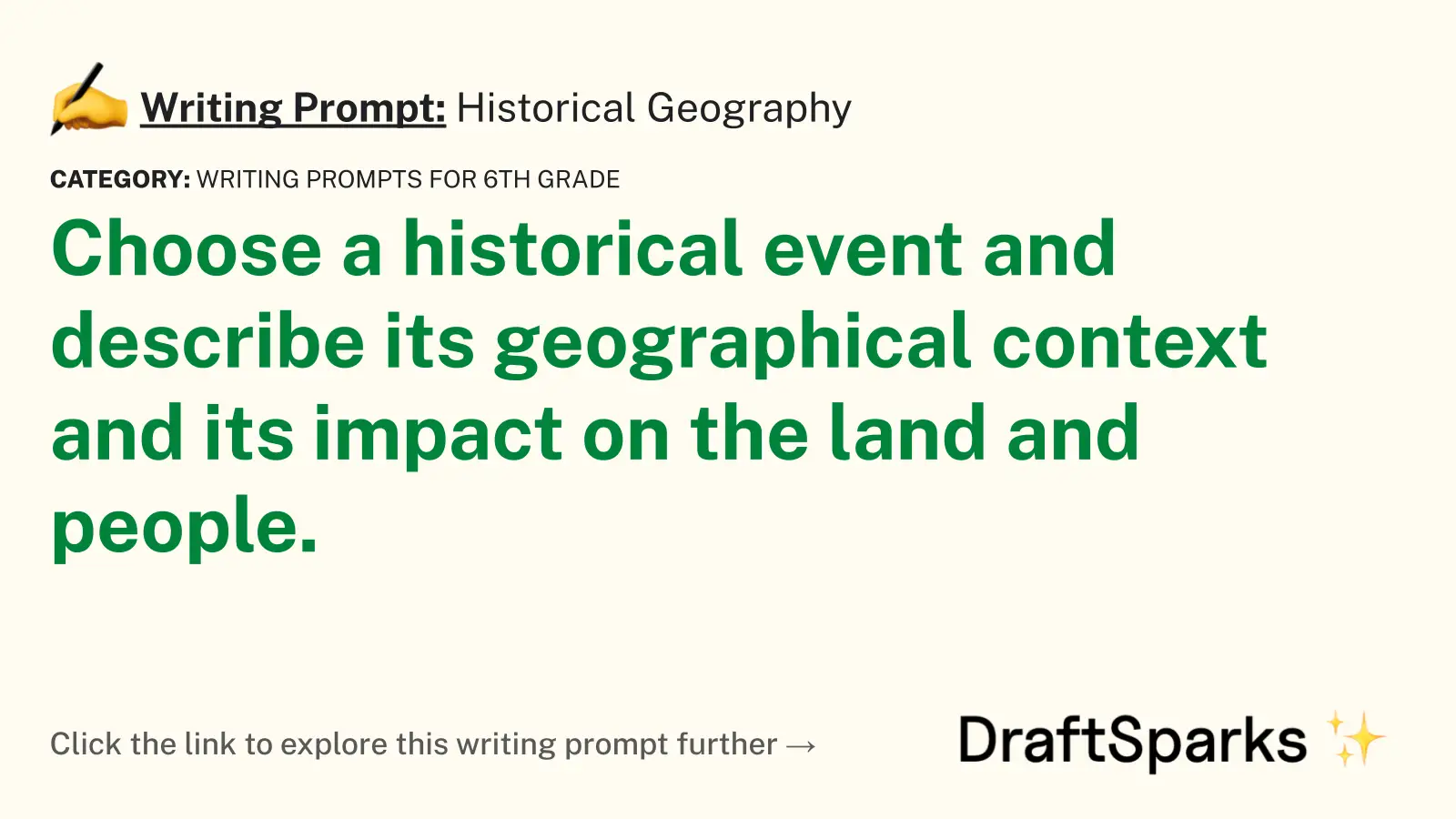 Historical Geography