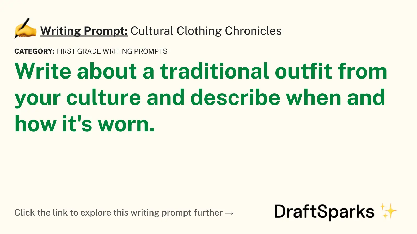 Cultural Clothing Chronicles