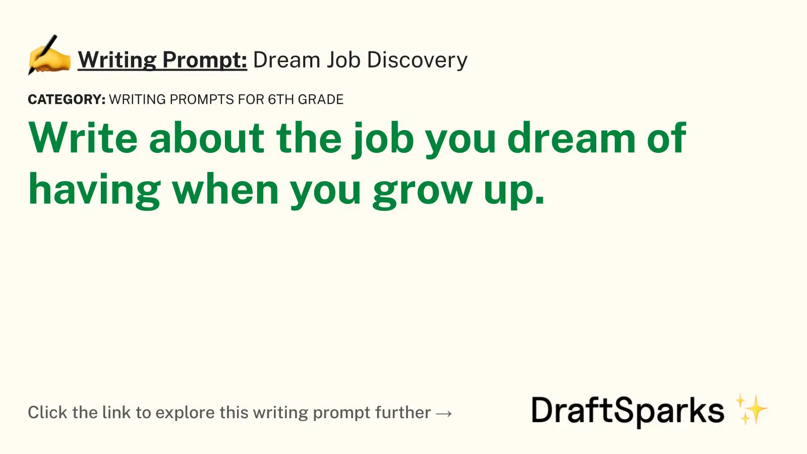 Dream Job Discovery