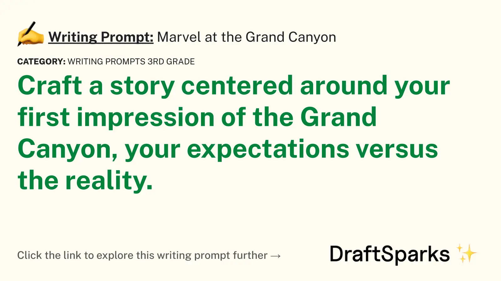 Marvel at the Grand Canyon