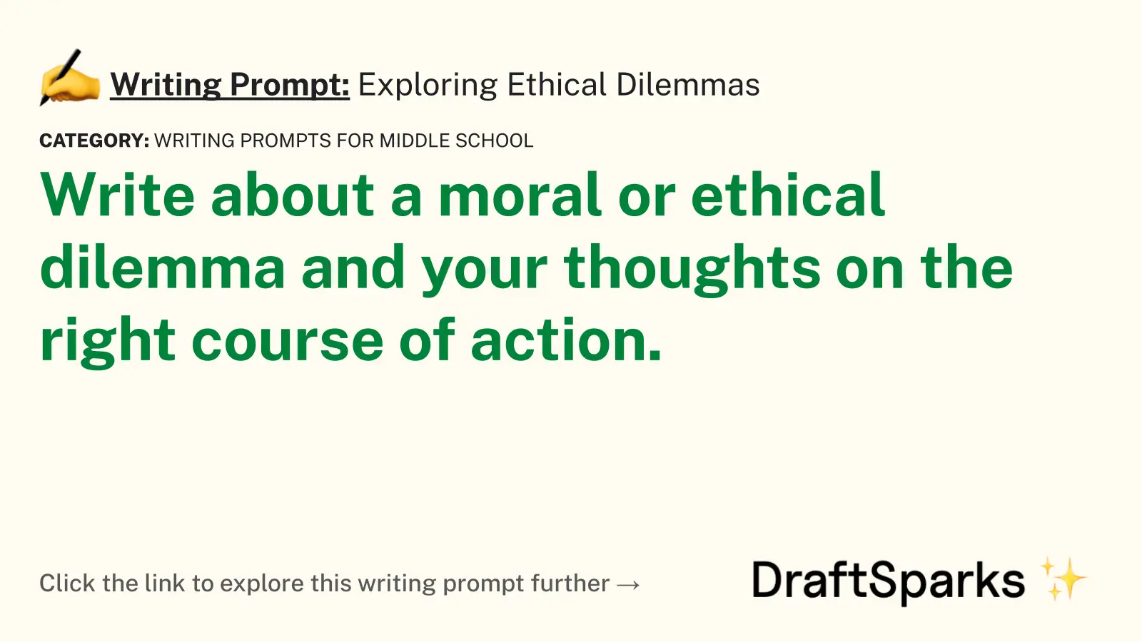 Exploring Ethical Dilemmas