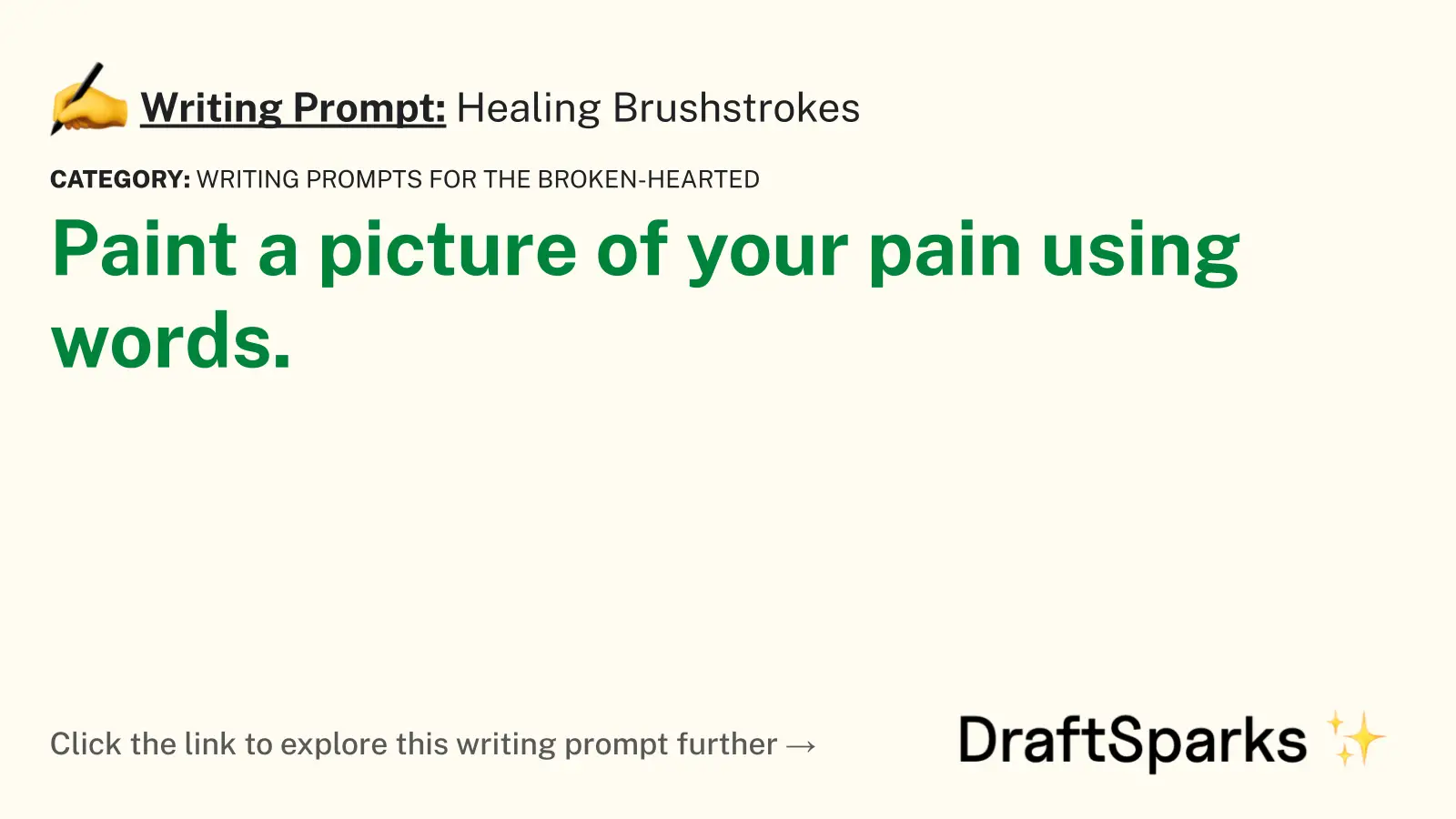 Healing Brushstrokes