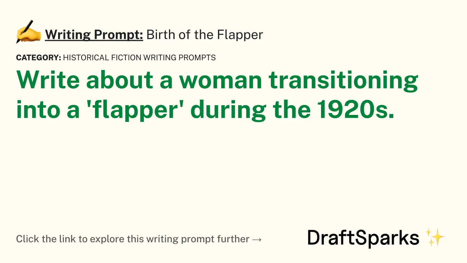 Birth of the Flapper