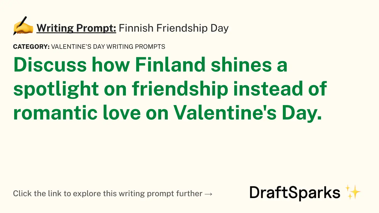 Finnish Friendship Day