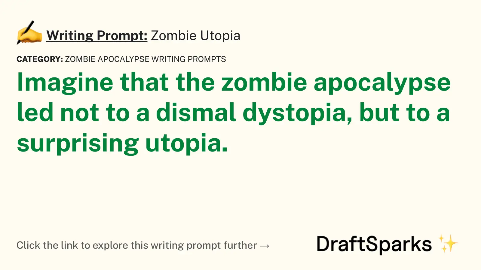 Zombie Utopia