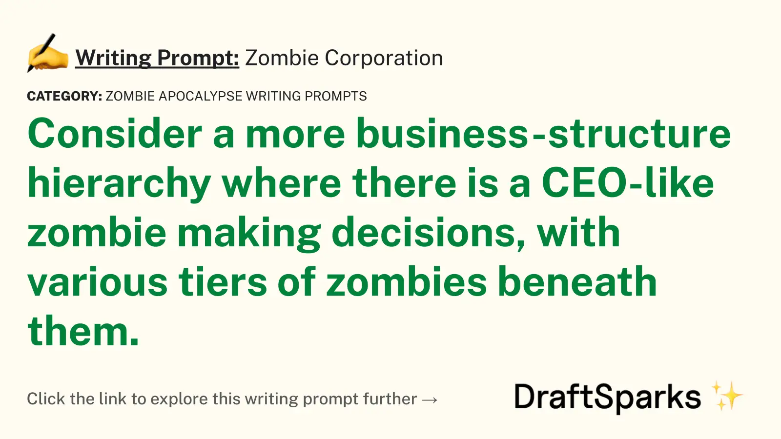 Zombie Corporation