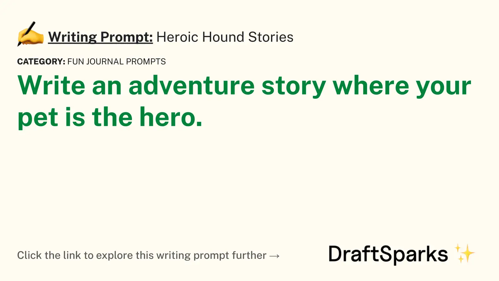 Heroic Hound Stories