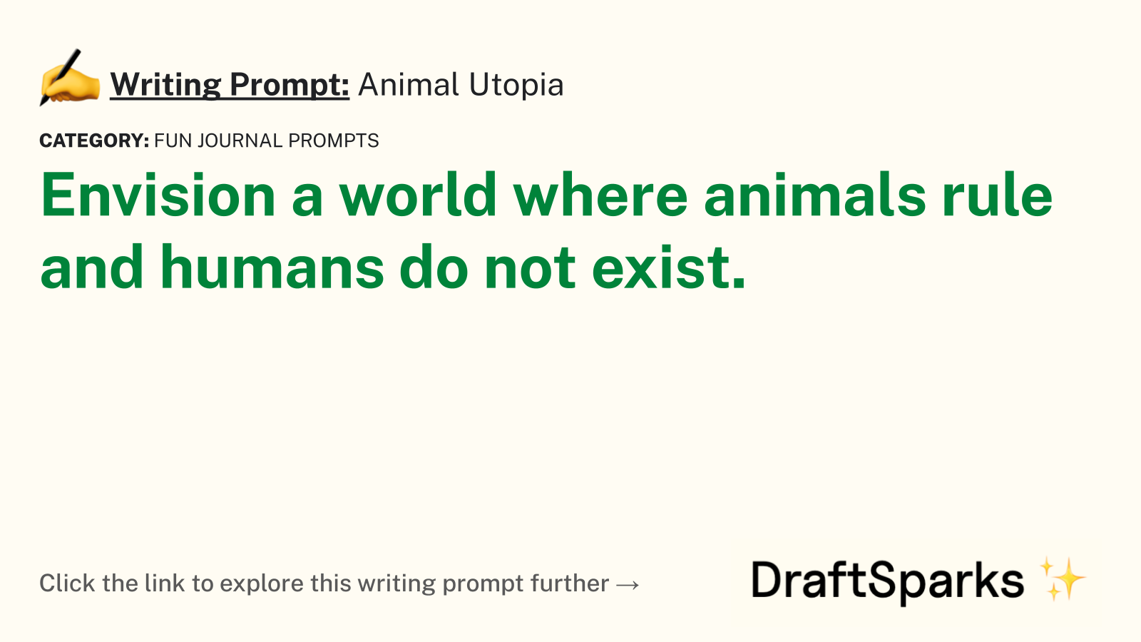 Animal Utopia