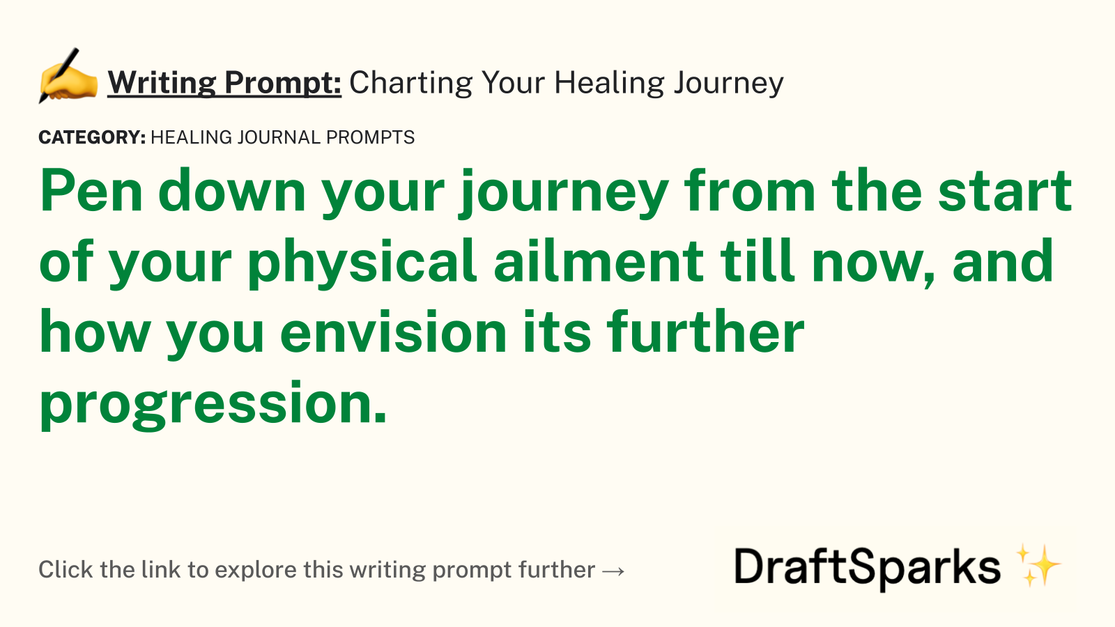 Charting Your Healing Journey