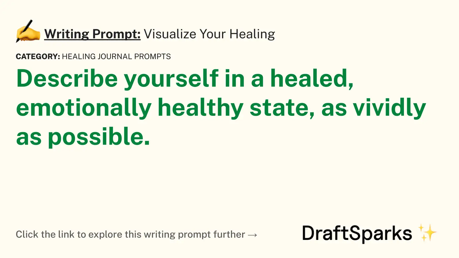 Visualize Your Healing